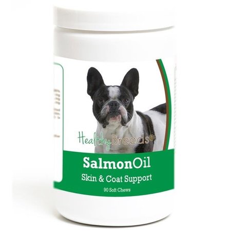 HEALTHY BREEDS Healthy Breeds 192959016857 French Bulldog Salmon Oil Soft Chews - 90 Count 192959016857